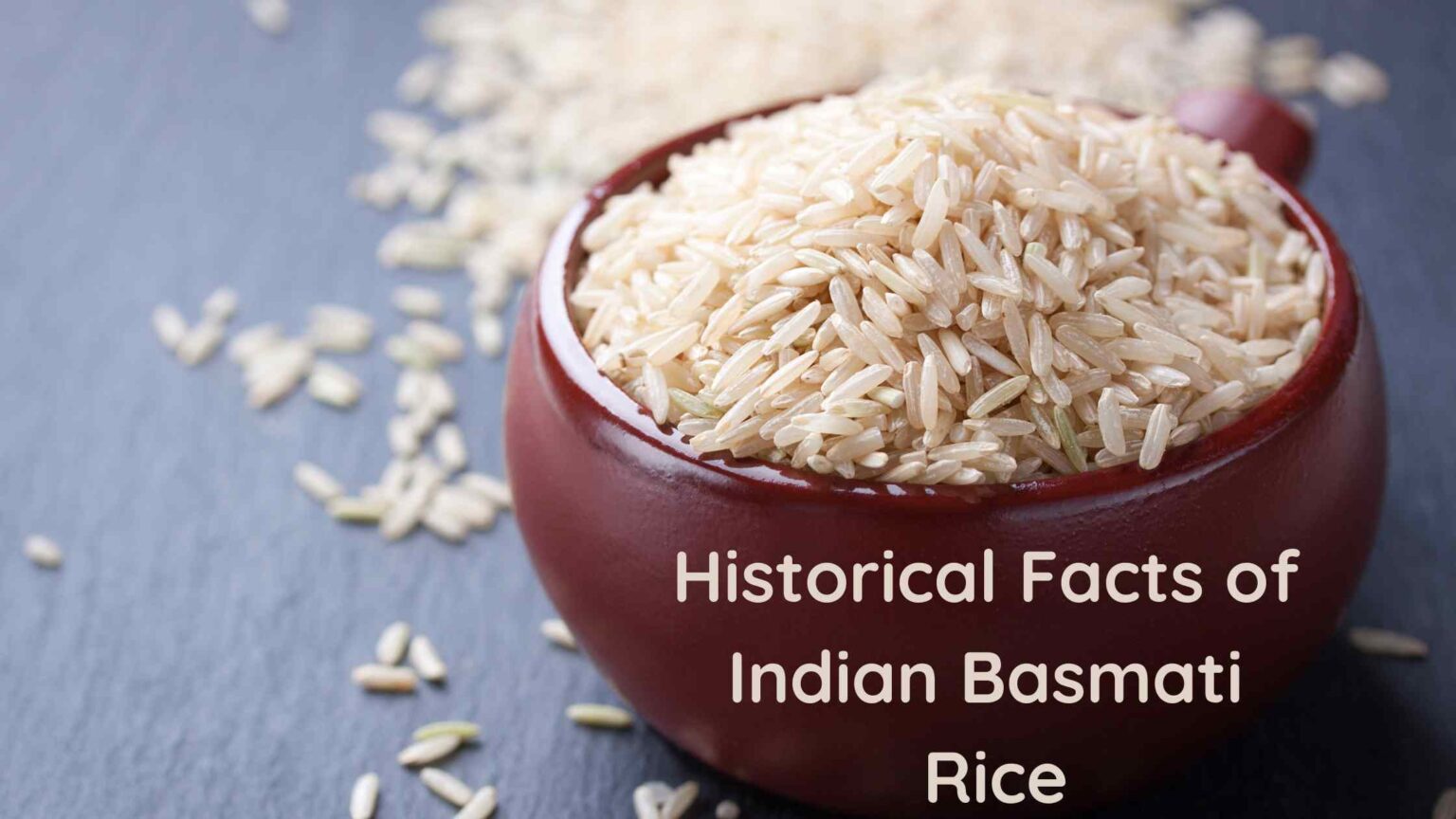 Historical Facts Of Indian Basmati Rice & Its Influence On Human Body