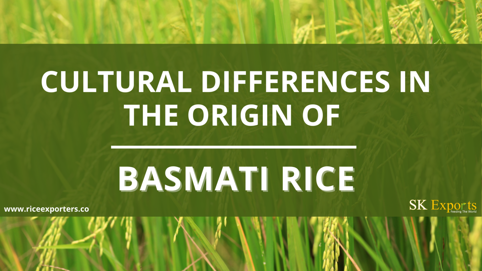 Origin Of Basmati Rice