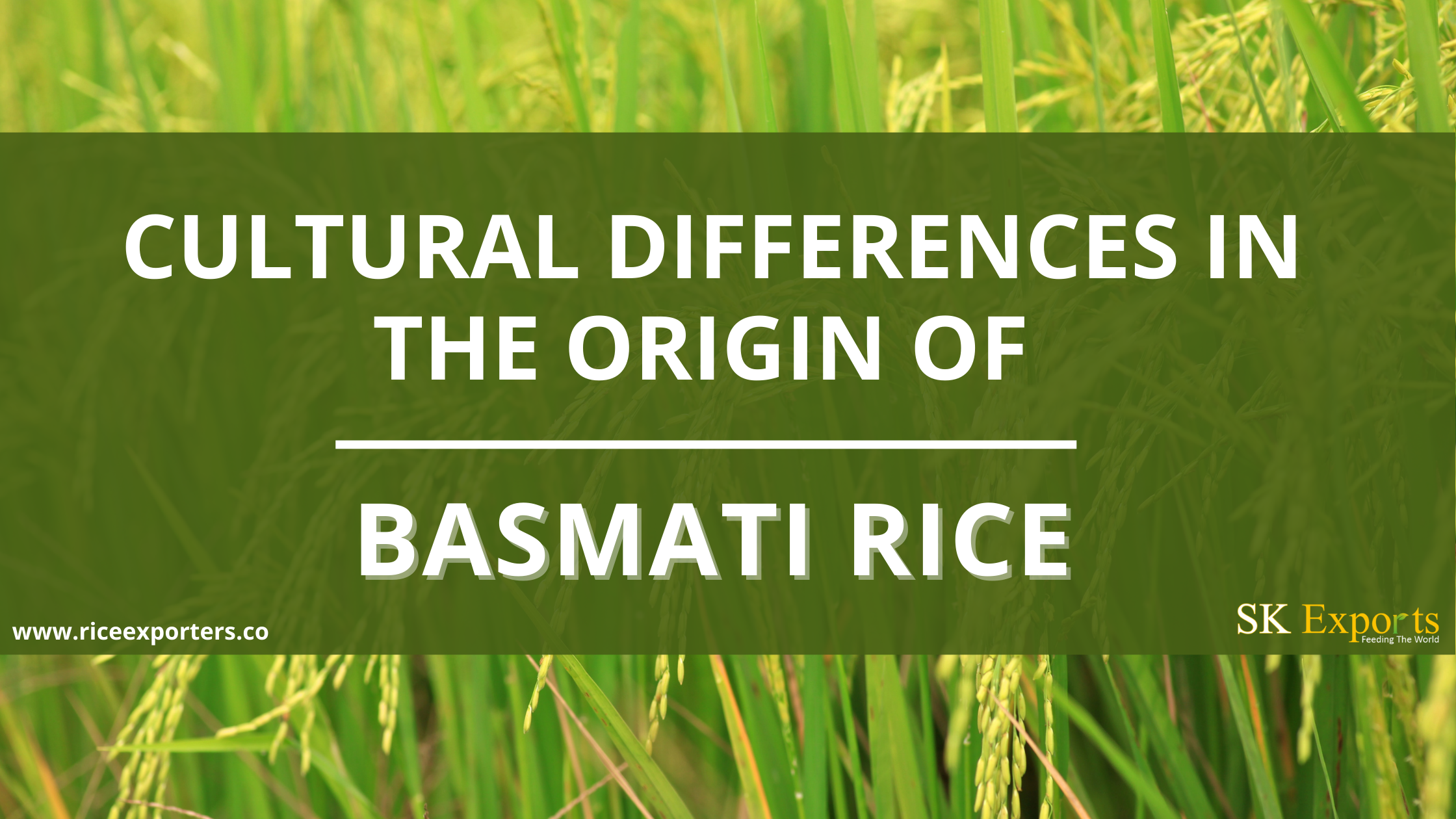 Origin Basmati rice