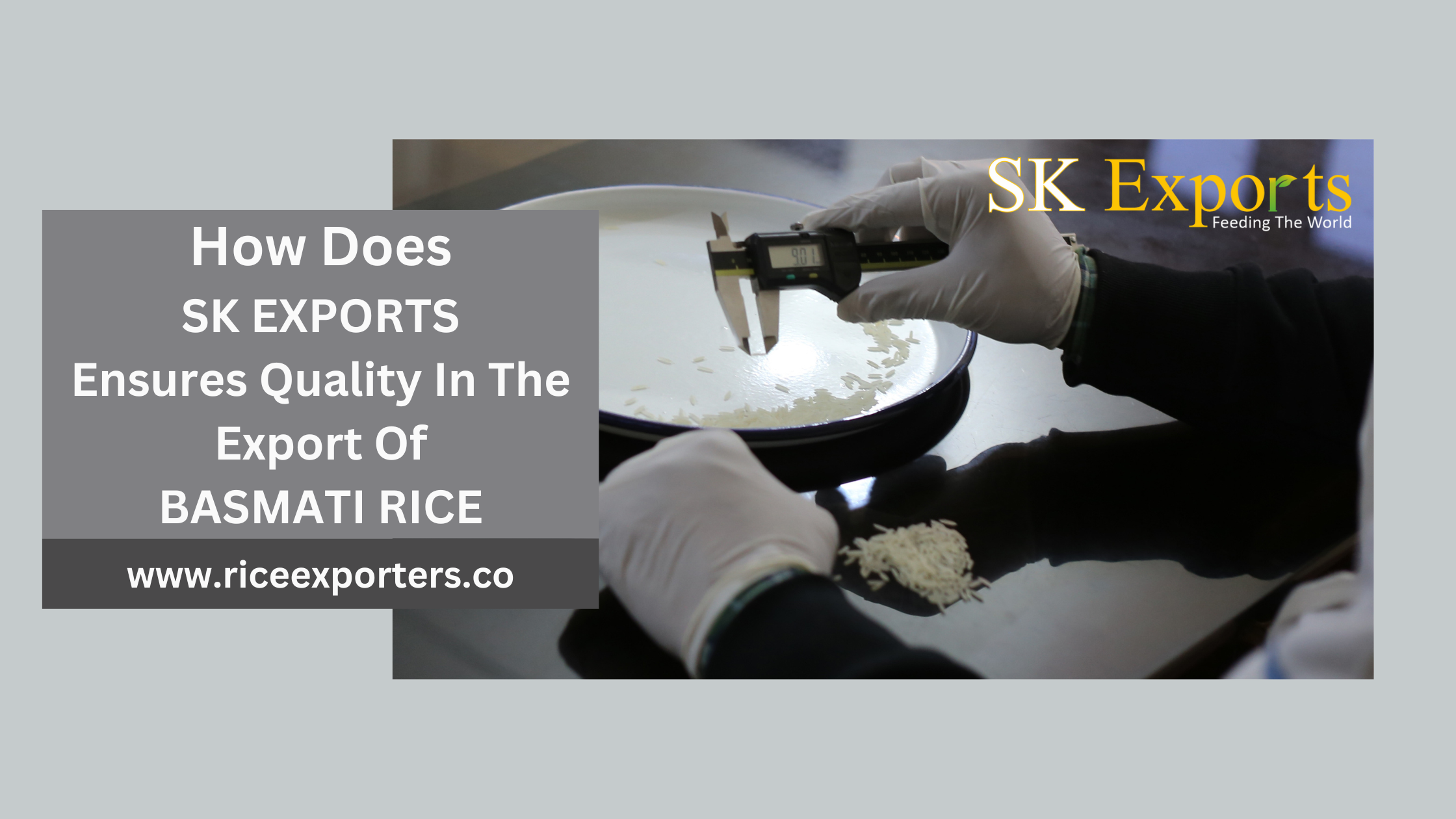 Quality in Basmati Rice Exports